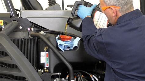 Replace Hydraulic Fluid on Your Compact Excavator 